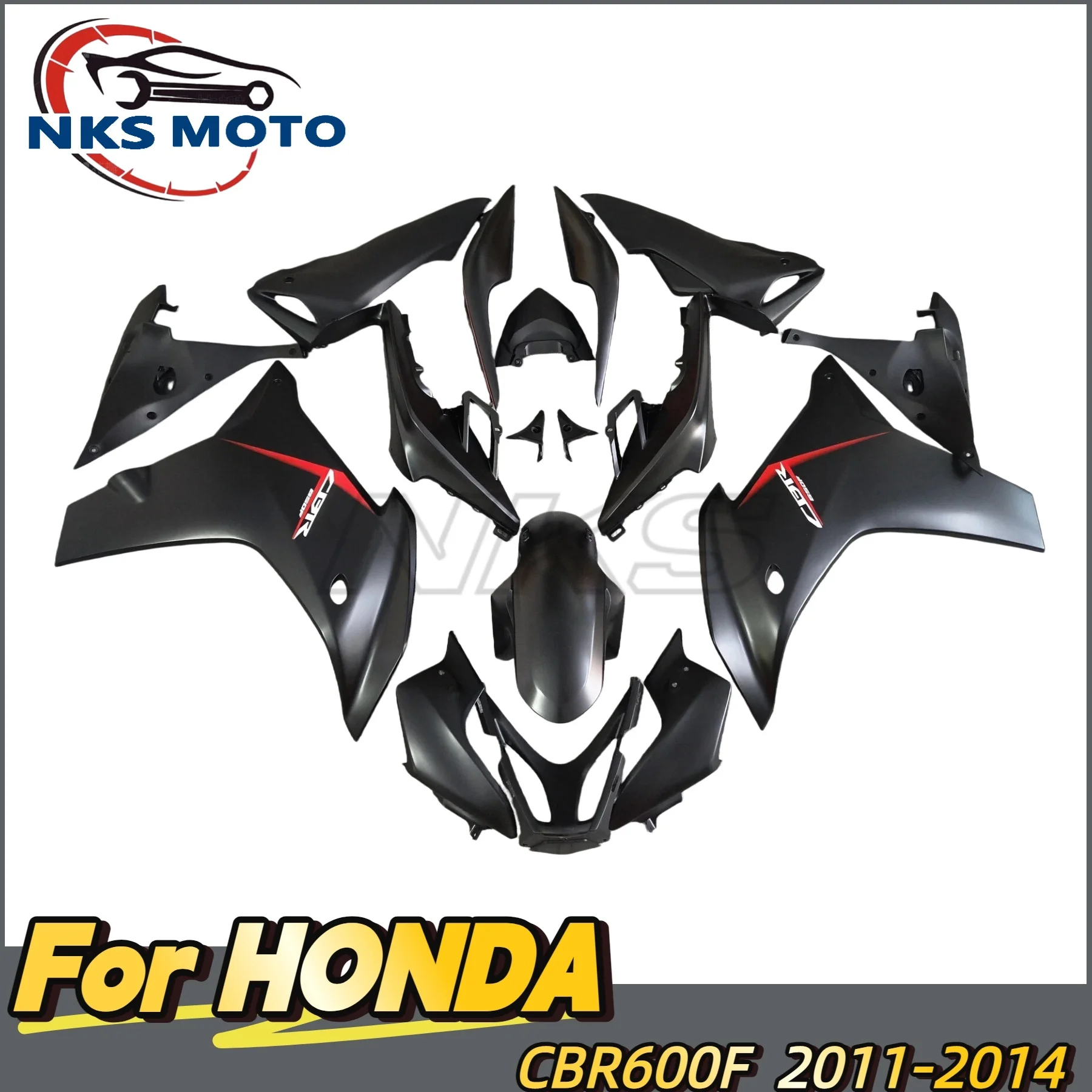 

Plastic Parts For Honda CBR600F 2011 2012 2013 2014 CBR 600F Motorcycle Unpainted Bodywork Fairing Components ABS Injection