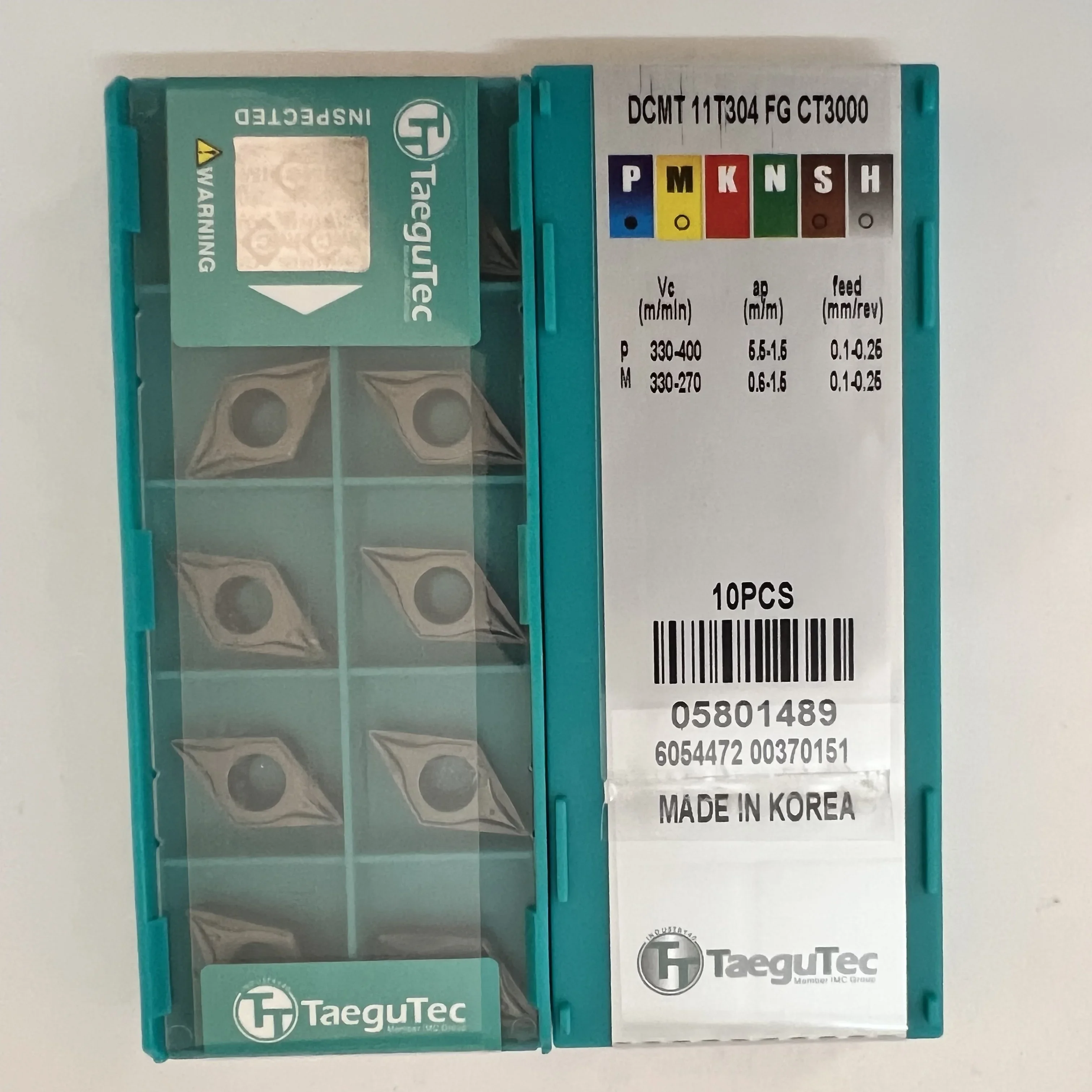

Лезвие CNC DCMT11T304FG CT3000/DCMT11T308FG CT3000