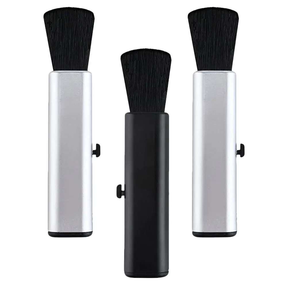 

3pcs Cleaning Brush for Guitar Dust Removable ABS Wool Material Multi Functional Small Size Piano Instrument Detail