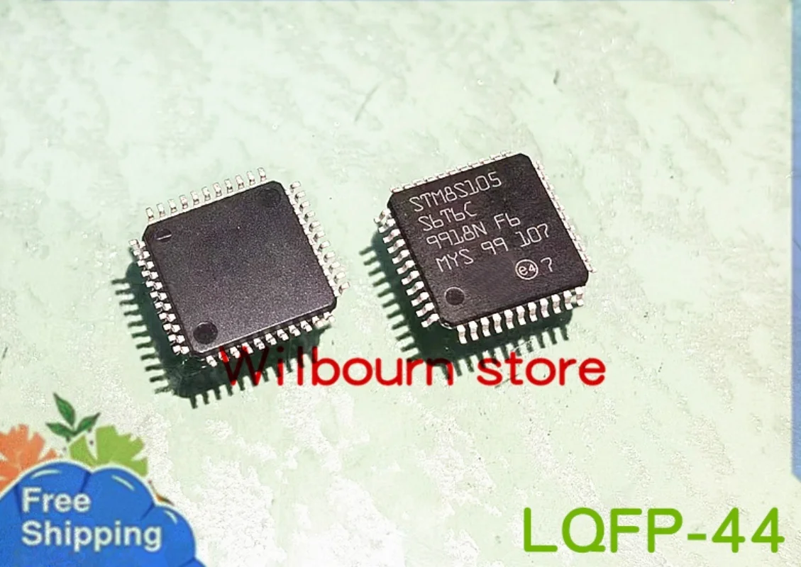 

Новый оригинальный 10 шт./лот STM8S105S6T6C STM8S105 S6T6C STM8S105SbTbC LQFP-44