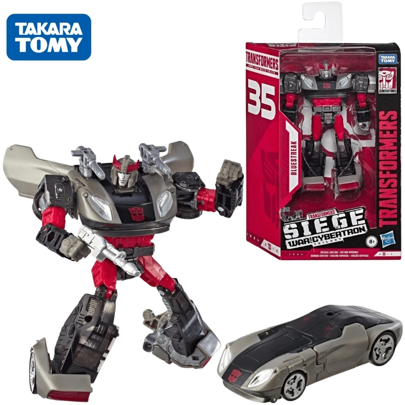 Takara Tomy-Transformers G Series WFC-S WFC-S64, 35th Anniversary Blue Thunder Robot, Anime Action Model Brinquedos, Presente, Em Stock