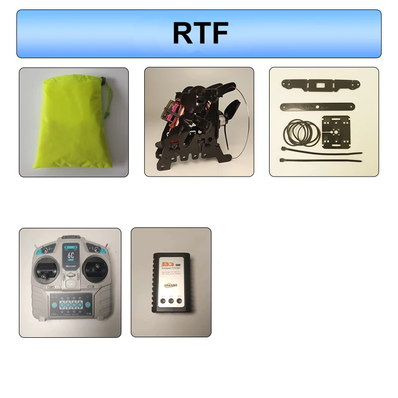1Set 1 Meter RC Borstelloze Aangedreven Paraglider leaf1.0 Elektrische Vliegende Drone Model PNP/RTF Kit voor Speelgoed geschenken DIY Hobby