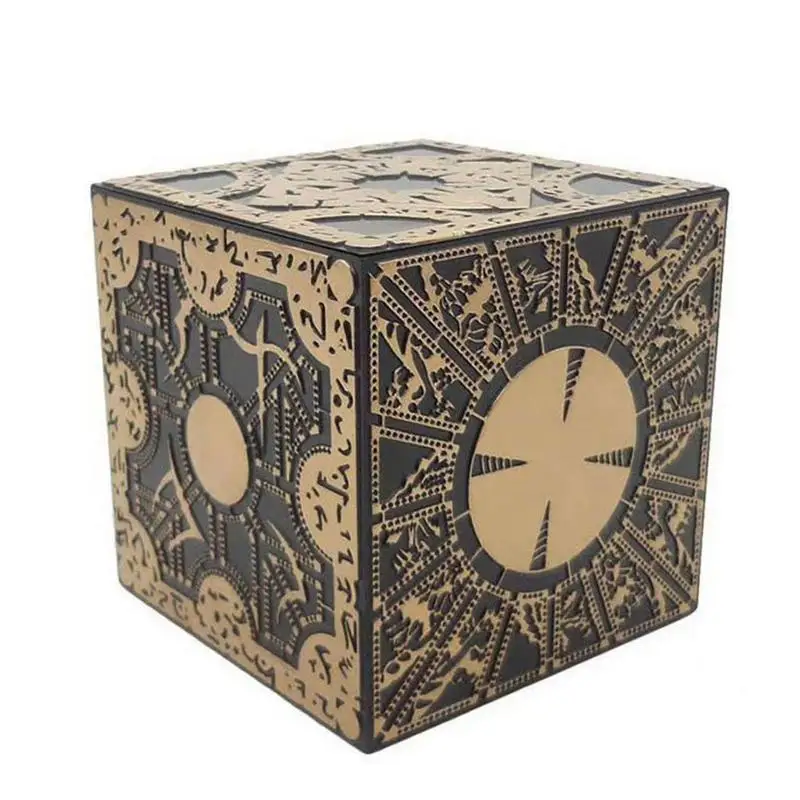 1:1 Hellraiser Puzzle Box Moveable Lament Horror Terror Figures Film Serie Hellraiser Cube IQ&EQ Test Toys Kids Gifts for Adults