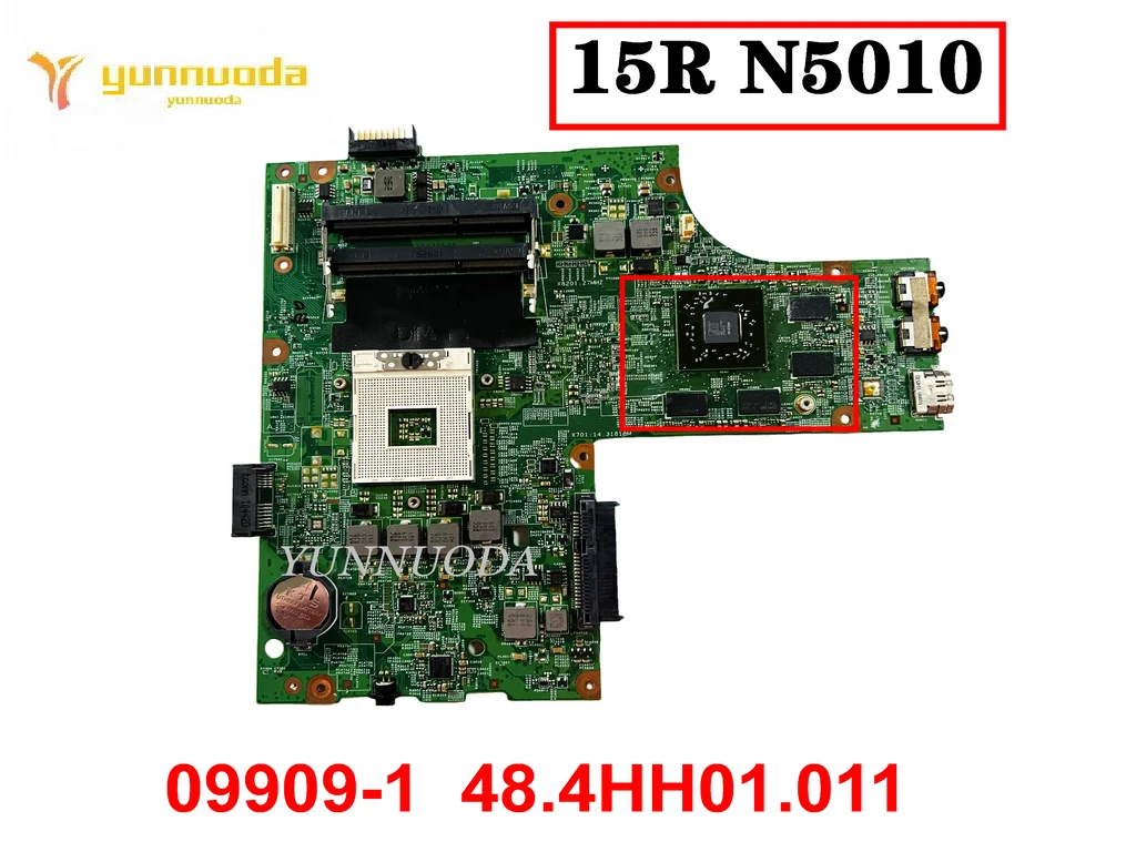 

Original For Dell Inspiron 15R N5010 Laptop Motherboard 09909-1 48.4HH01.011 HM57 DDR3 Tested Good Free Shipping