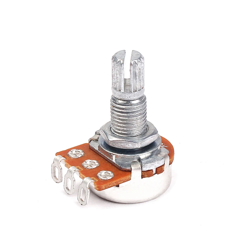 

Potentiometer 500K Linear Guitar Volume Amp Amplifier B500K Solder Lugs Audio-potentiometers
