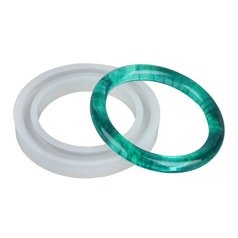 Transparent Silicone Mold For DIY Uv Resin Bracelet Jewelry Epoxy Resin Molds For Jewelry Making Tools