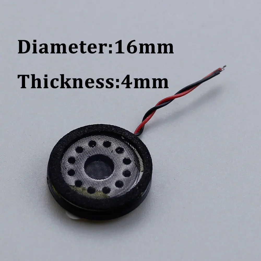 5PCS Mobile Phone Speaker phone Round 13 16 18 20 23 26 28mm Ringer Speaker Replacement With two-line For Nokia 1506 1206