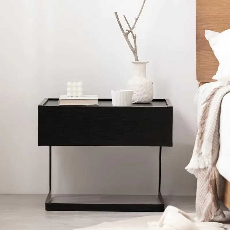 Minimalist Drawer Night Table Modern Metal Trendy Nordic Bedside Table Luxury Simple Comodini Camera Da Letto Home Furniture