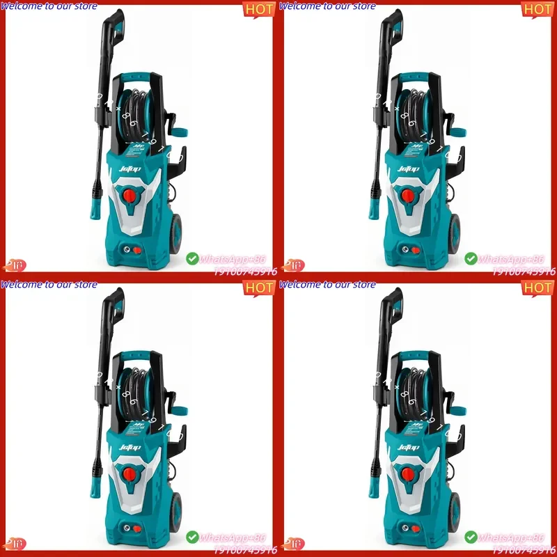 2026 JCTOP 1800W 130Bar 6.5L/min Portable High Adjustable Pressure Washer Machine Electric Car Jet