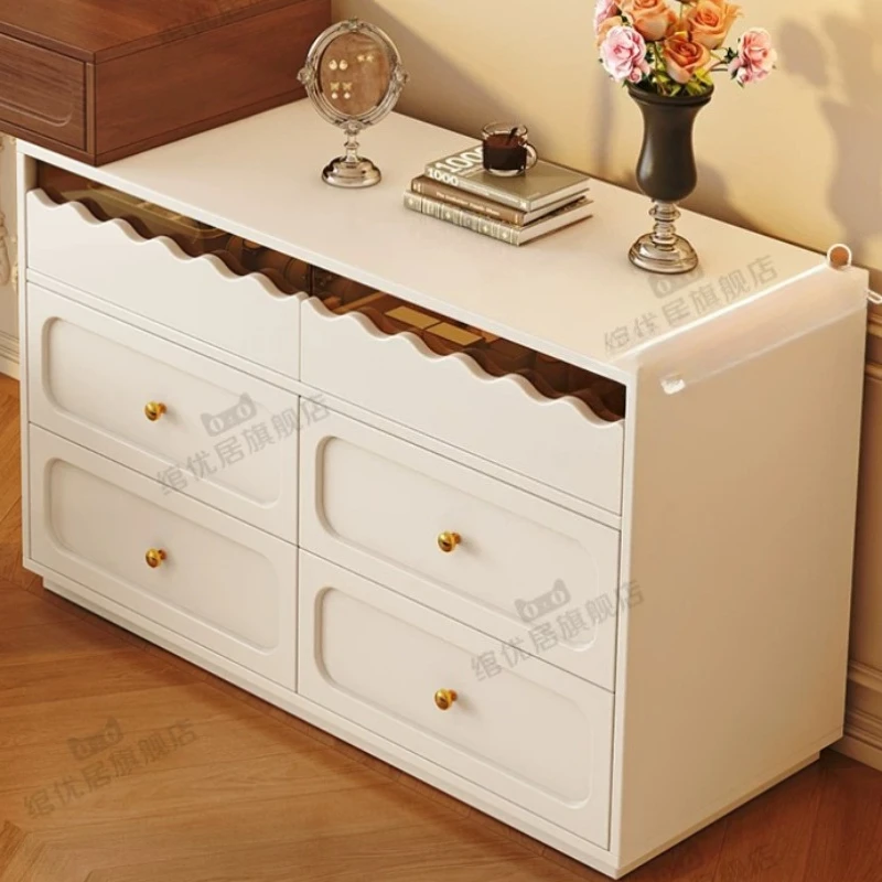 Modern Wood Dressing Table Luxury Coffee Makeup Desk Storage Beauty Vanity Table Comfortable Closets Vestidores Home Furniture