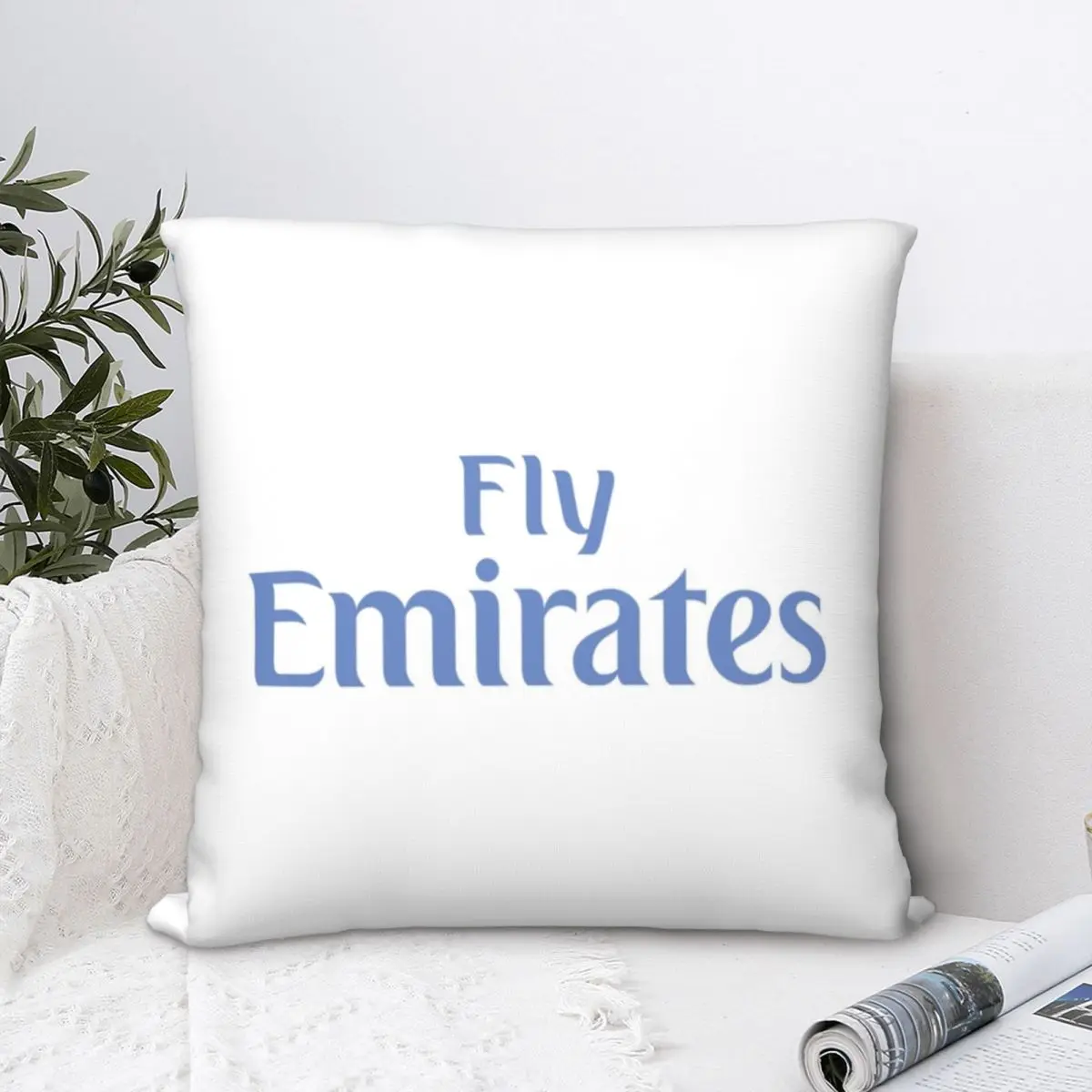 Copy Of Logo Fly With Heart Square Pillowcase Polyester Pillow Cover Velvet Cushion Decor Comfort Throw Pillow For Home Car