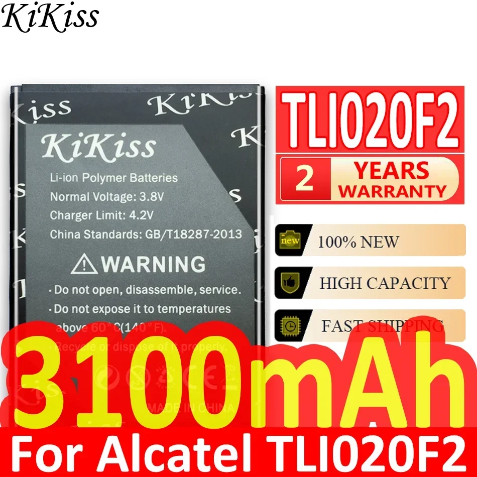 

Новый аккумулятор KiKiss TLI020F1 TLI020F2 для телефона TCL J720T J726T Alcatel One Touch Pop 2 5042d C7 7040 OT-7040 OT-7040D