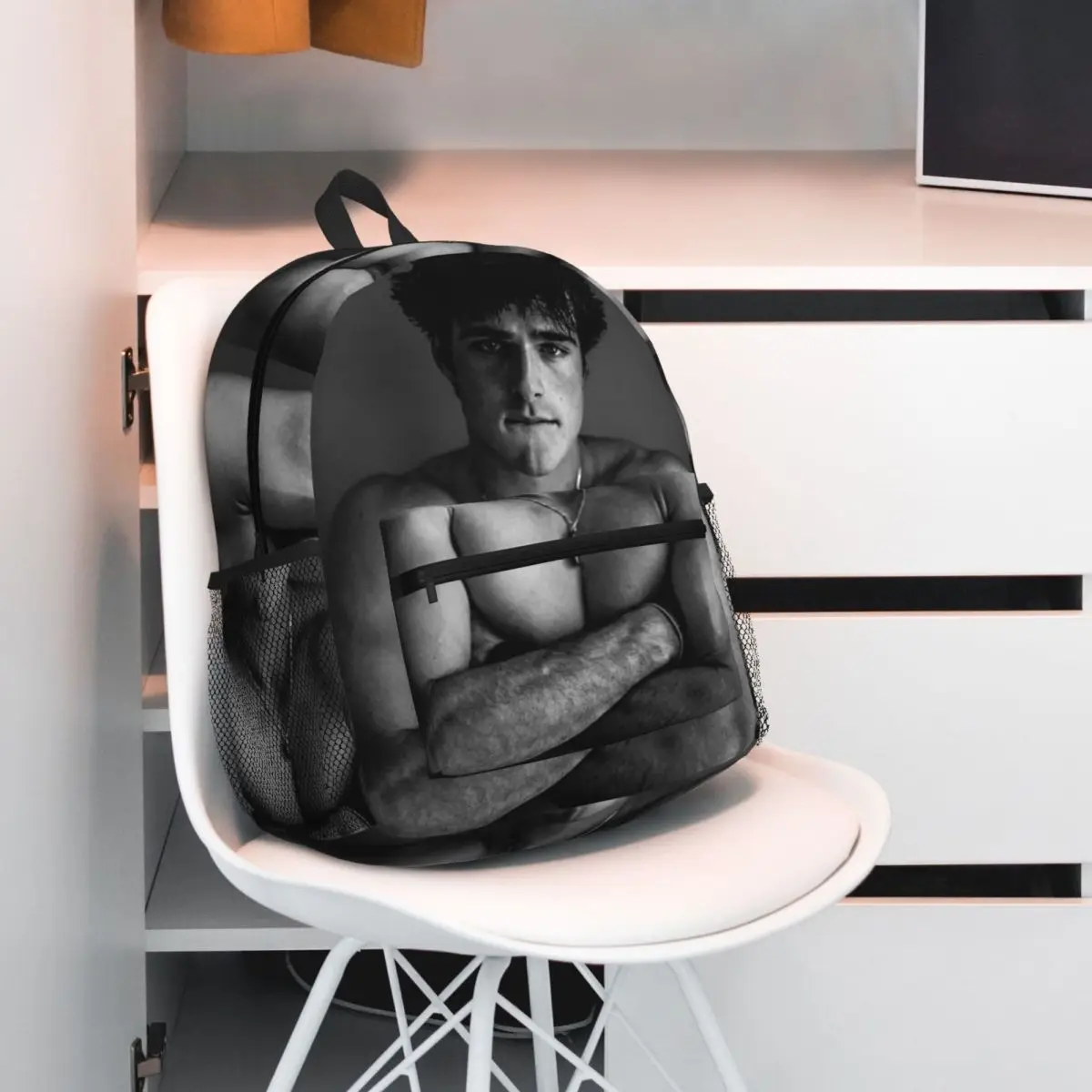 Jacob Elordi Australian Actor Backpack Daypack Large Capacity Boys Girls BookBag School Bag Shoulder Bags for Men Women