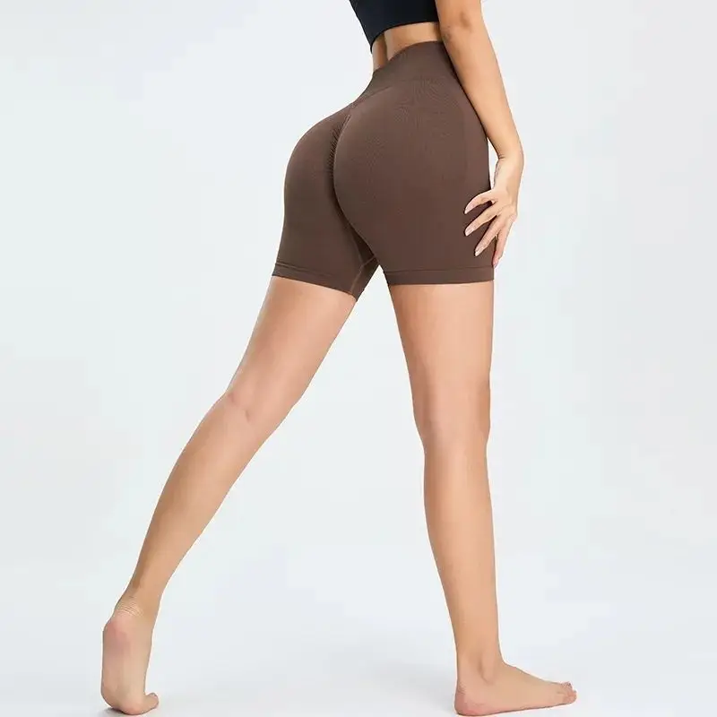 Frauen Yoga Shorts hohe Taille Scrunch Beute Butt Lifting Komfort Fitness Gym Strumpfhose Squat Proof nackte Gefühl Leggings Hosen Q257