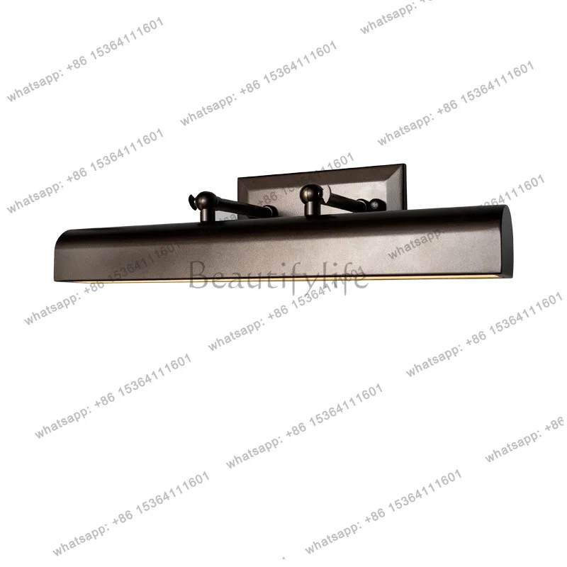 Cross-border corridor retro photo lamp, long door plate, mirror, clubhouse aisle hanging painting lamp