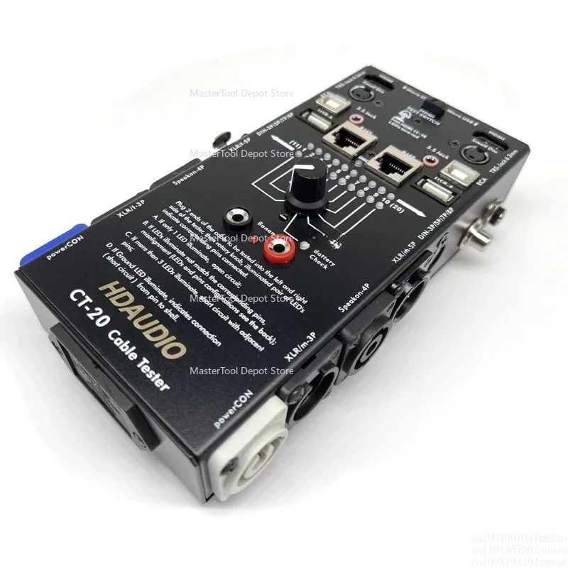 CT-20 Multifunctional Cable Tester Audio  Kanon Signal  Tester HDMI Tester