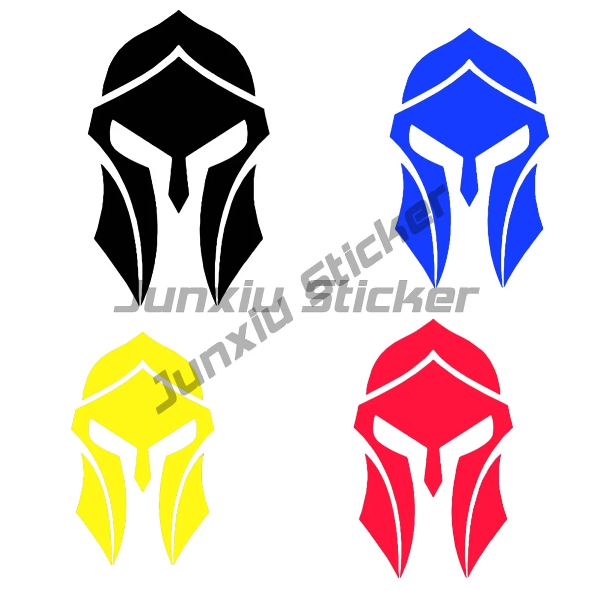 

Personality Spartan Helmet Car Sticker Waterproof Vinyl Decal Creative Refrigerator Laptop Windshield Car Accessories