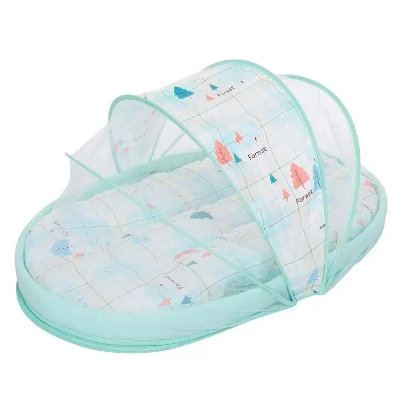 1 Pc Household Crib Mosquito Cover Foldable Newborn Bed Mosquito Cover Baby Bedding Blackout Dustproof Infant Mosquito Net