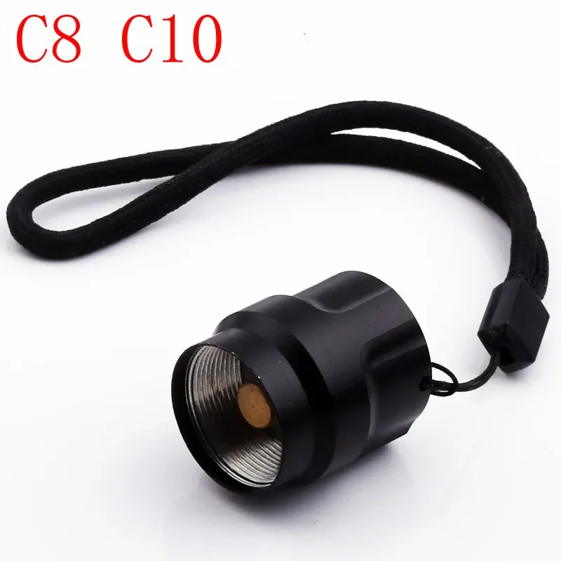 C8 Q5 Flashlight Switch Assembly Tail Accessories Torch Tail Switch Set