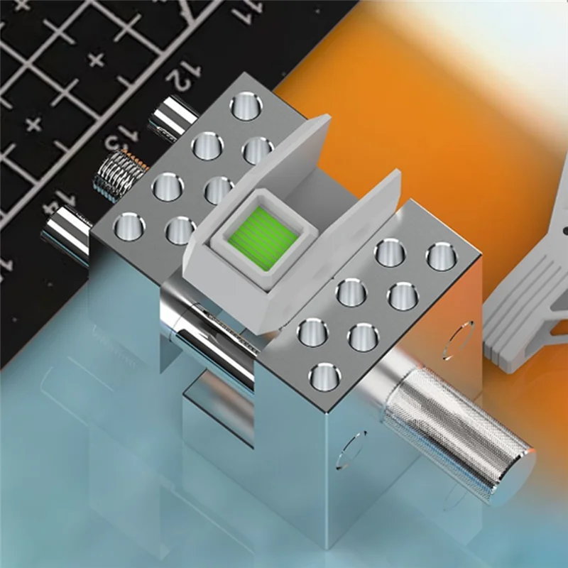-A89Z 2In1 ملزمة طاولة صغيرة محمولة ، ملزمة صغيرة لمقعد بناء النماذج الدقة المشبك مقياس نموذج تحديد أداة DIY ثانوي