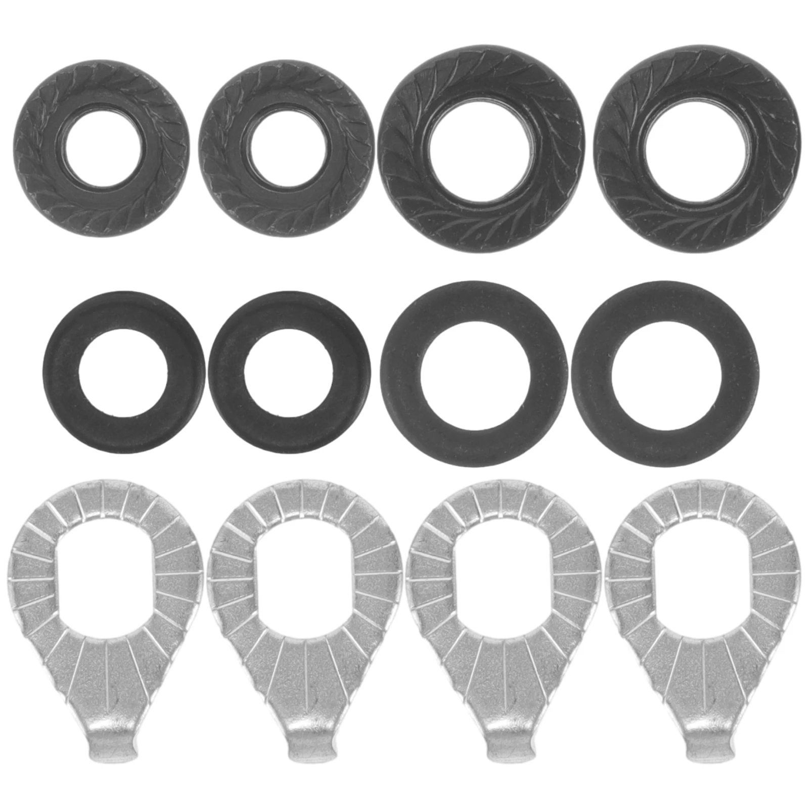 

1 Set Steel Bike Wheel Axle Nuts Hub Replacement Parts Universal For Mountain Road Track Electric Bikes Rust Resistant High