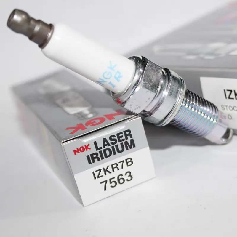 4pcs 6pcs Original Laser Iridium Spark Plug IZKR7B 7563 OEM 101905606A