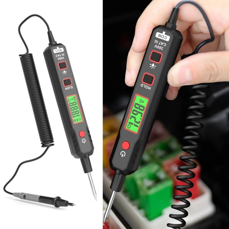 

Precise Car Circuit Tester Pen Fast & Accurate Electrical Testing Tool Convenient Car Circuit Testing Pen Simple Operate