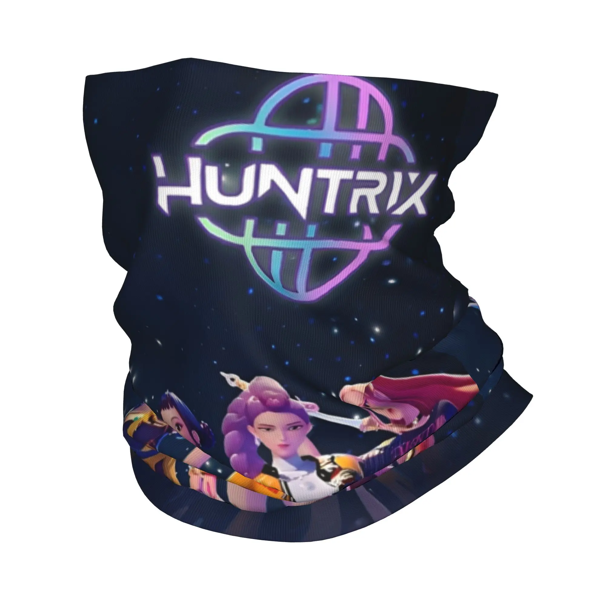 

Kpop Demon Hunters шарф с запахом, чехол на шею, бандана, многофункциональная походная Балаклава, дышащая унисекс