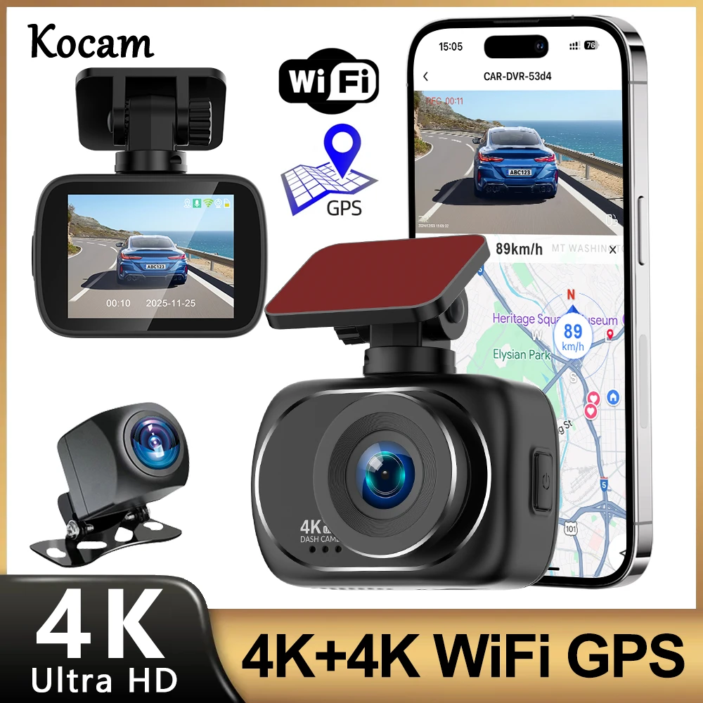 Kocam 4K Dashcam Ca…