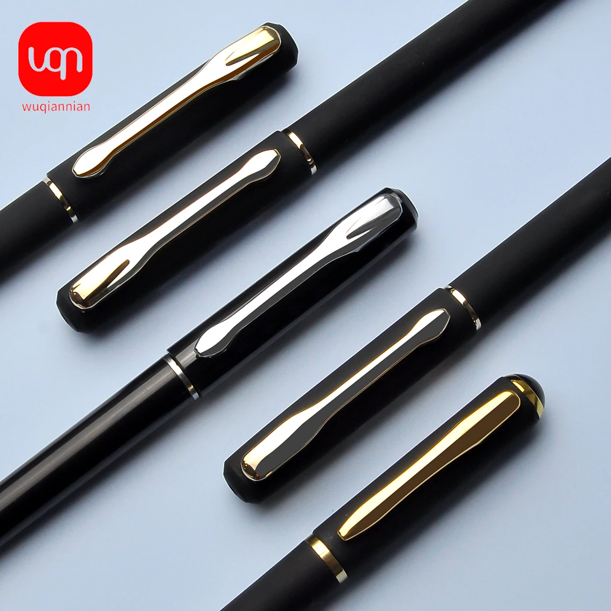 قلم جل ذو سعة كبيرة WQN 0.5/0.7 مل، قلم مكتب للكتابة السلسة 3/6/12 قطعة #3