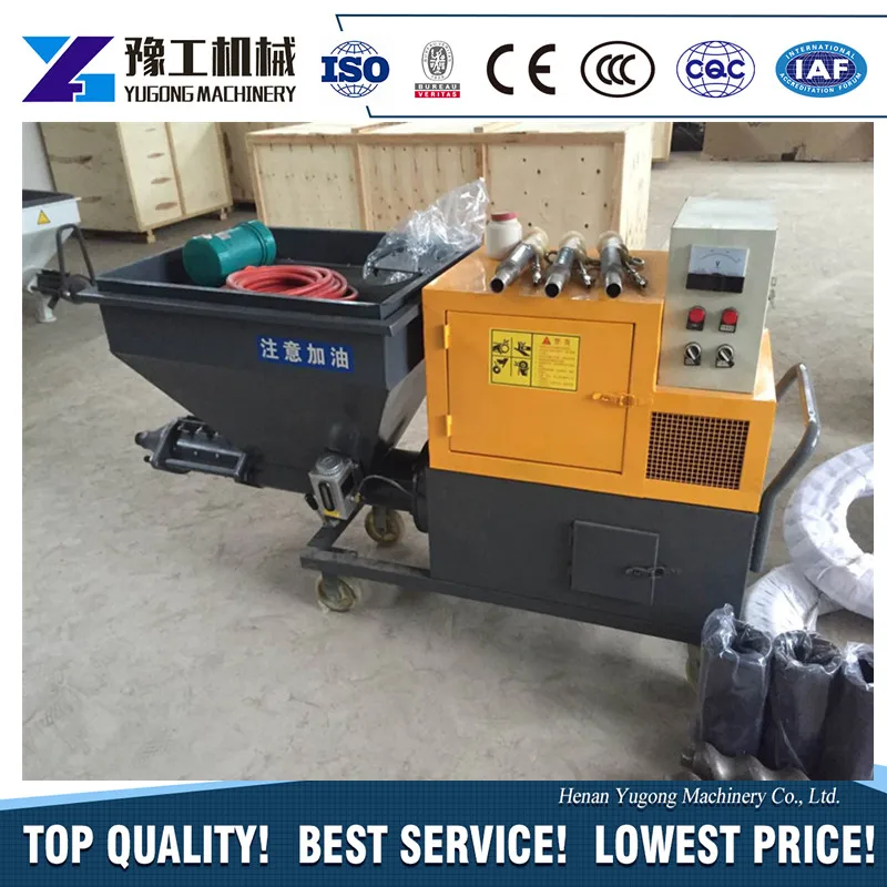 YG Hot Sale Mortar Cement Mortar Spraying Machine Factory Direct
