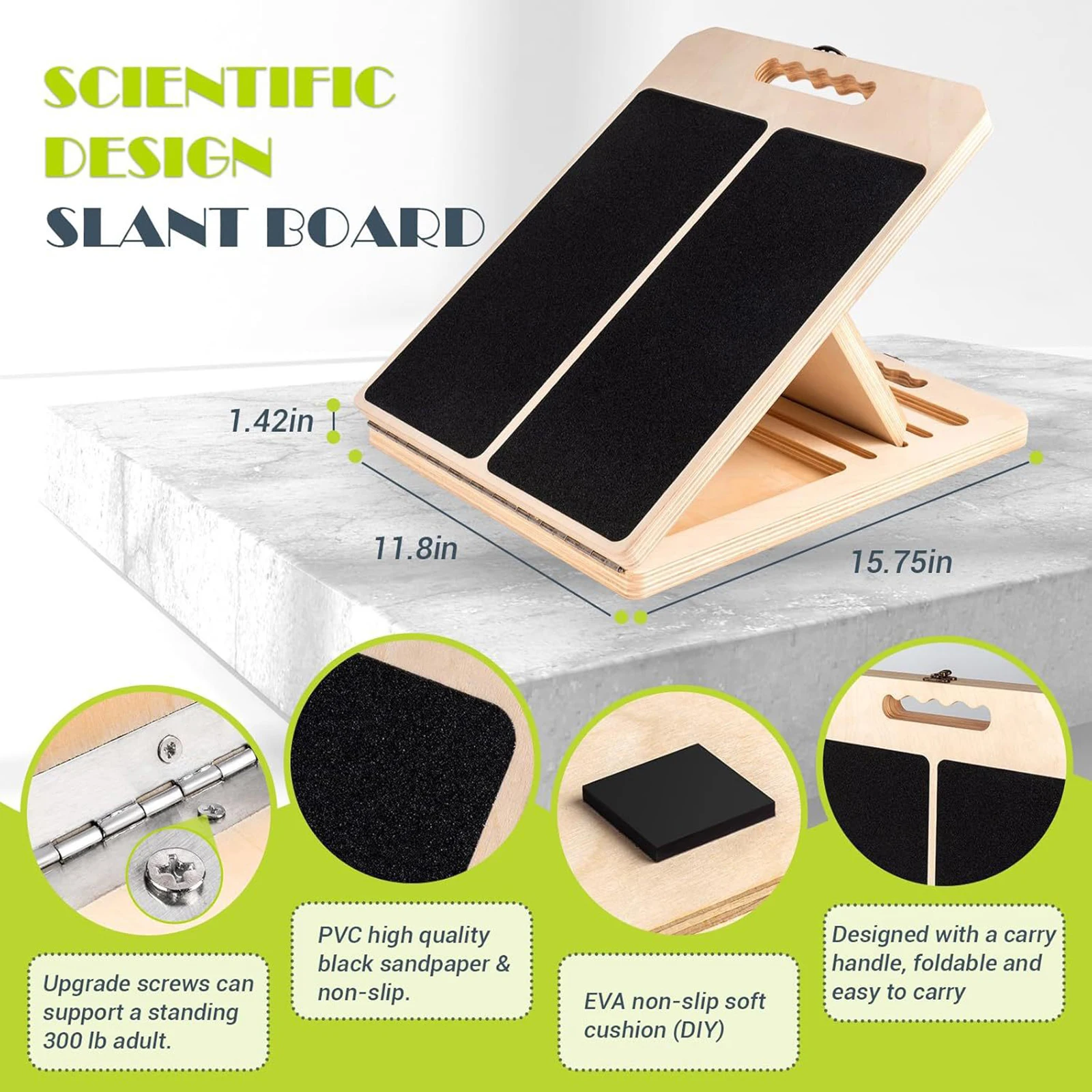adjustable-slant-board-calf-stretcher-for-squat-inclineportable-wooden-stretch-board-for-calf-stretching-physical-therapy-tool