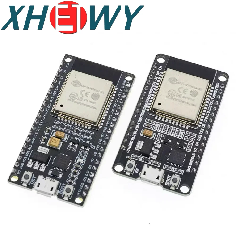 1PCS ESP-32 Development Board WIFI+Bluetooth 2-in-1 Dual Core CPU Low Power ESP32 ESP-32S 2.4 GHz CP2102 CH340 CH9102