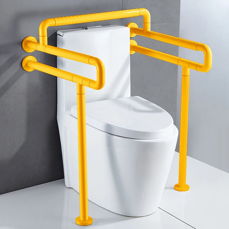 

Handicap Grab Bars Rails Toilet Handrails Bathroom Safety Support Rail for Seniors Disabled Bath Grips with Luminous Circle