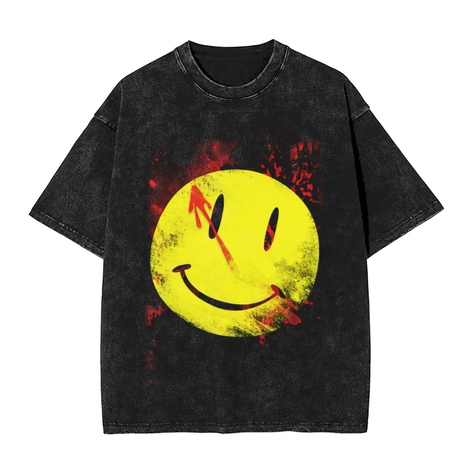 Pop Grunge  Watchmen Classic Cool A Vintage Oversized Cotton Unisex T-Shirts