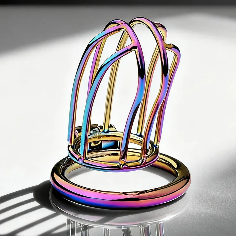 1 Pc Stainless Steel Chastiy Cock Cage Sex Toys for Men Chastity Device Penis Ring Sleeve Male Anti-cheat Erotic Urethral Lock - Image 6