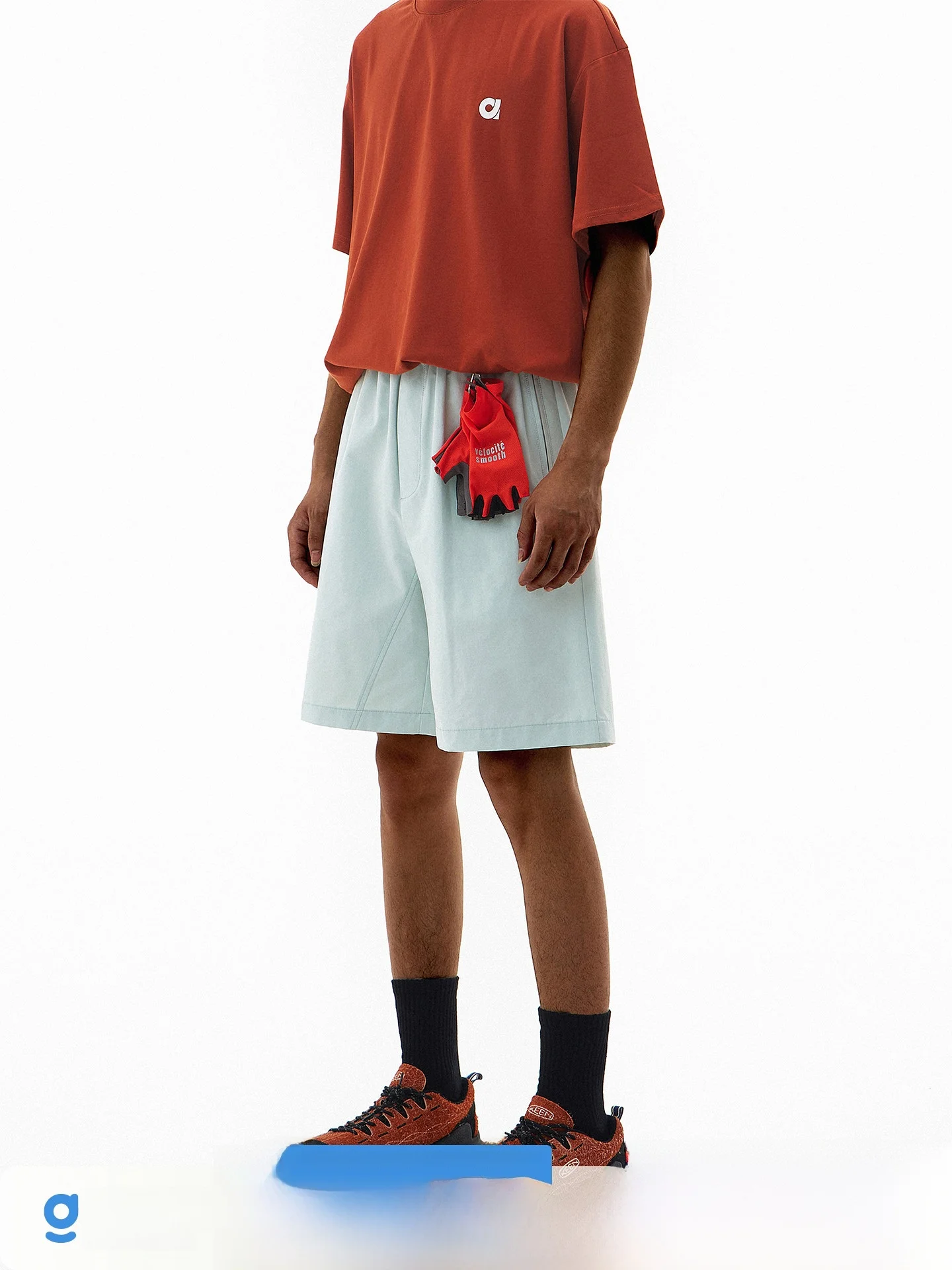 

Casual Outdoor Men's Straight Leg Pants Summer American Style Loose Fit Couple's Beach Shorts Artannie Polyester Fiber