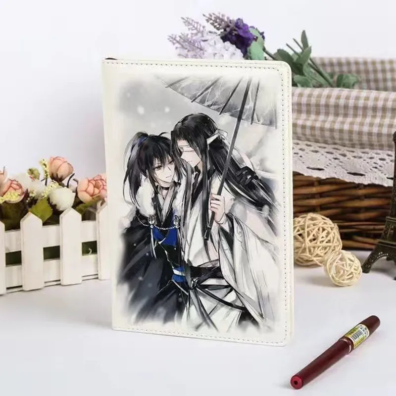 Mo Dao Zu Shi Notepad Notebook Anime Kawaii Sketchbook Diary The Founder of Diabolism Wei Wuxian Cosplay Office School Supplies