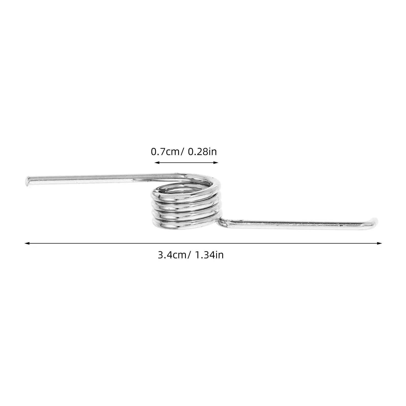 10 ชิ้นสแตนเลสสตีล Torsional ฤดูใบไม้ผลิถังขยะกดฝาปิดด้านบนซ่อมบํารุงรักษาขนาดเล็ก Springs ถังขยะอุปกรณ์เสริม