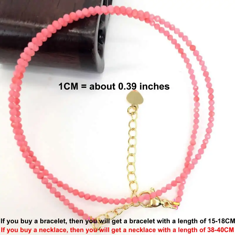 Facettierte Edelsteine 2-3mm Perlen Halskette Armband Kristall Quarz Achat Labradorit Amazon Choker Herren Damen Schmuck Party Geschenk – Detail 25
