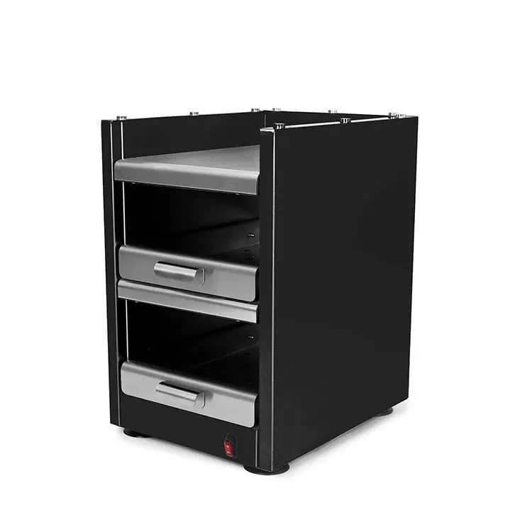 Commercial Cup Holder Warmer Rack Hotel Restaurant Supply Electric Cup Warmer Machine Three Layer Cabinet - Image 3