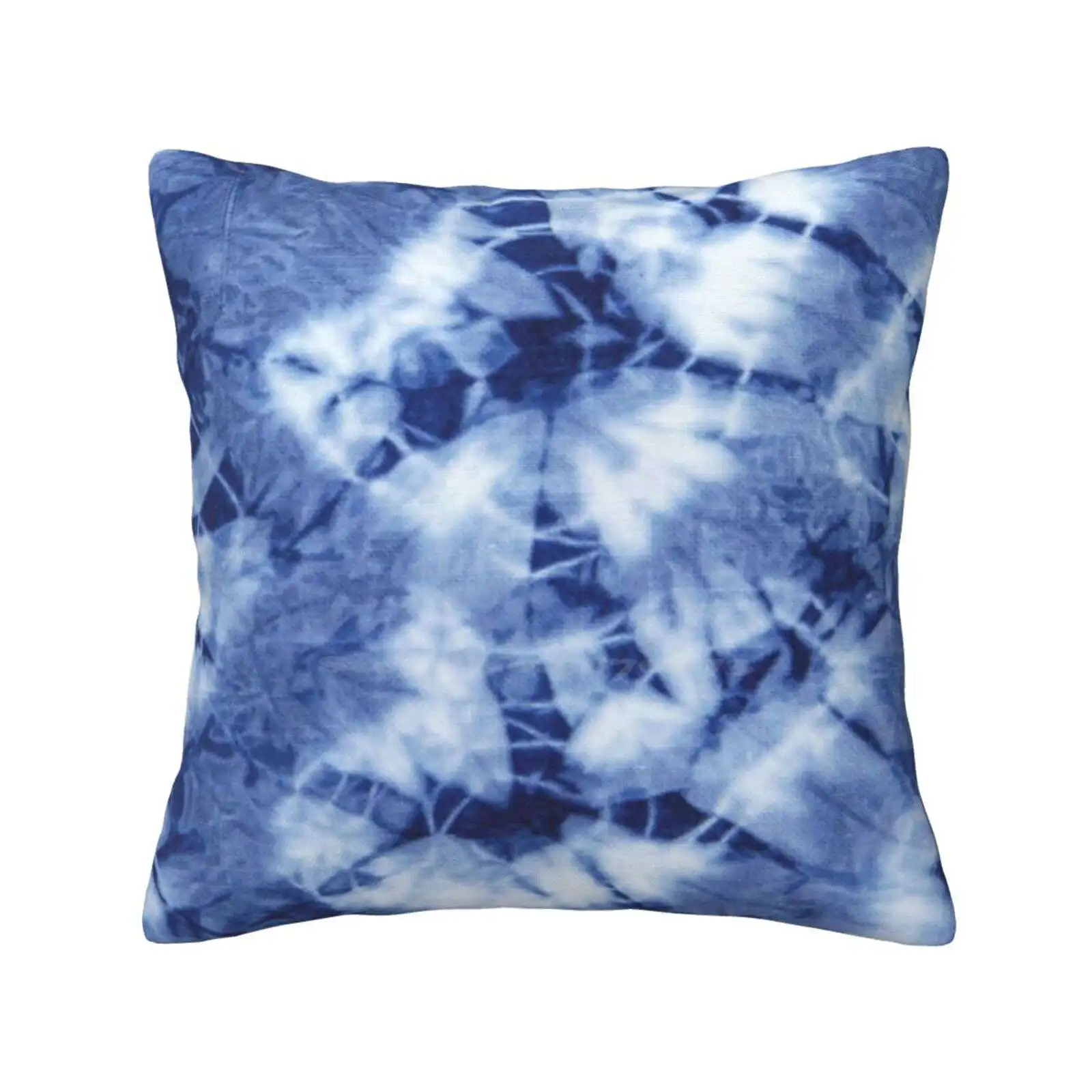 Sexy Indigo Tie Dye Soft Comfortable Pillowcase Blue White Navy Tiedye Tie Dyed Indigo Tie Dye Sexy Hippie Trippy Dildo