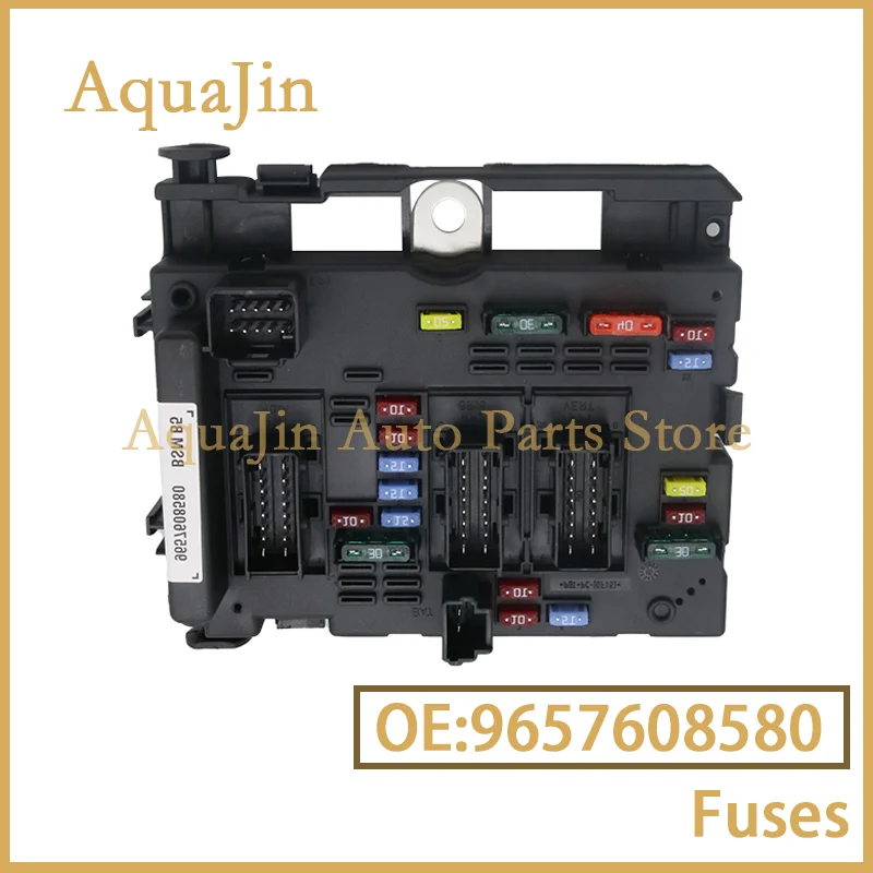 

9657608580 Car Baificar Brand Used Genuine Control Module Fuse Box For Citroen C2 C3 C5 C8 Xsara Peugeot 206 307 406 807 Partner