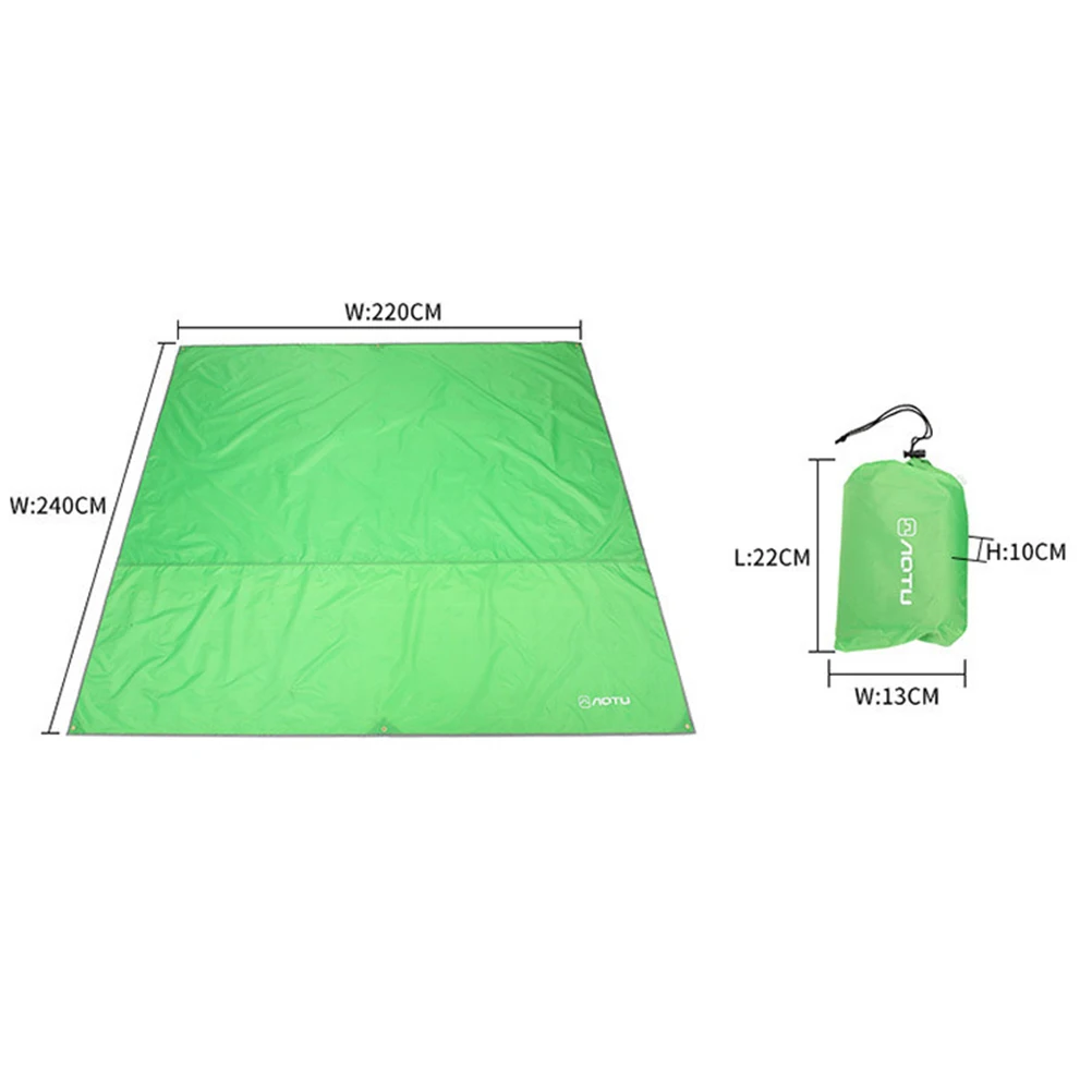 

Awning Canopy Car Tent Oxford Cloth Waterproof Moisture Proof Picnic Mat Camping Cover Sunscreen Bottom Dirt Mud