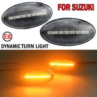 Sequential Flashing LED Turn Signal Side Marker Light For SUZUKI Alto Celerio Jimny Splash Swift III 2005-2010 Swift IV 2010