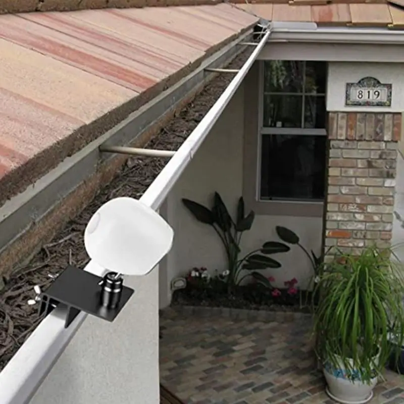 M5TD Aluminum Alloy Solar Panel Holder Stand Rack for Roof Eaves with Weather Resistant Features Enhances Security Monitoring