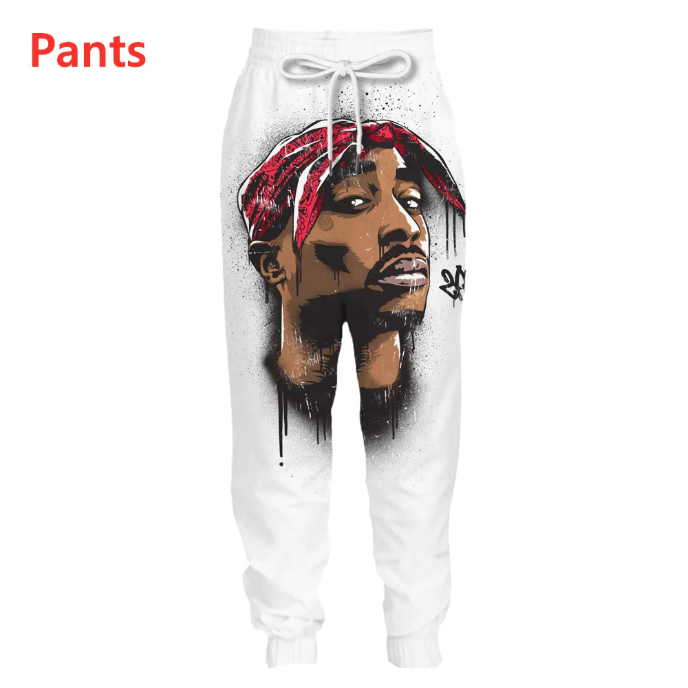 

New 3D Print Causal Legend Rapper Tupac 2Pac Clothing Fashion Men Women Pants Plus Size S-7XL