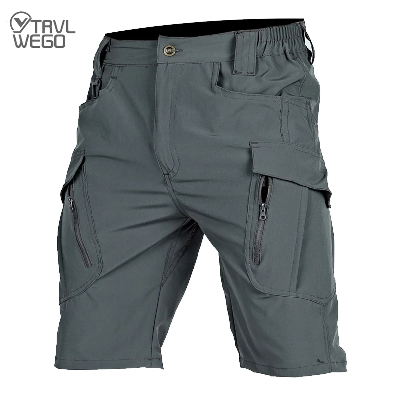 

TRVLWEGO Men's Hiking Cargo Shorts Quick Dry Golf Outdoor Work Tactical Shorts with Multi Pocket for Fishing Travel