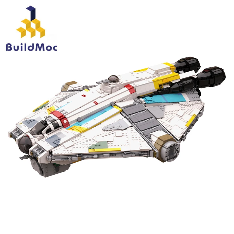 BuildMOC Space War VCX-100 Ultimate Playset Ship Building Block Set 4703 PCS Freighter Model Toys for Adults Gifts MOC-161451