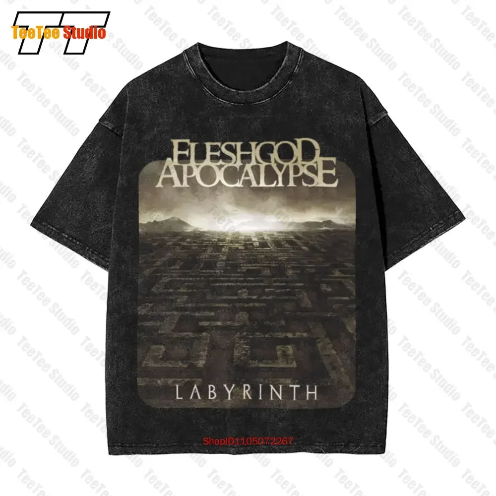 Fleshgod Apocalypse Labyrinth 2013 Vintage Oversized T-Shirt Size Large 0QYI